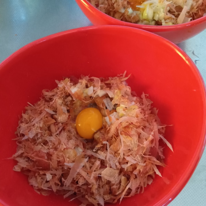 うずら卵 納豆ご飯